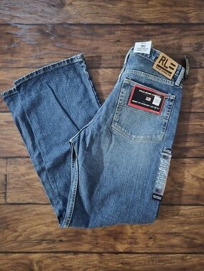 NWT Polo Jeans Co Ralph Lauren Straight Leg Jeans 34x32